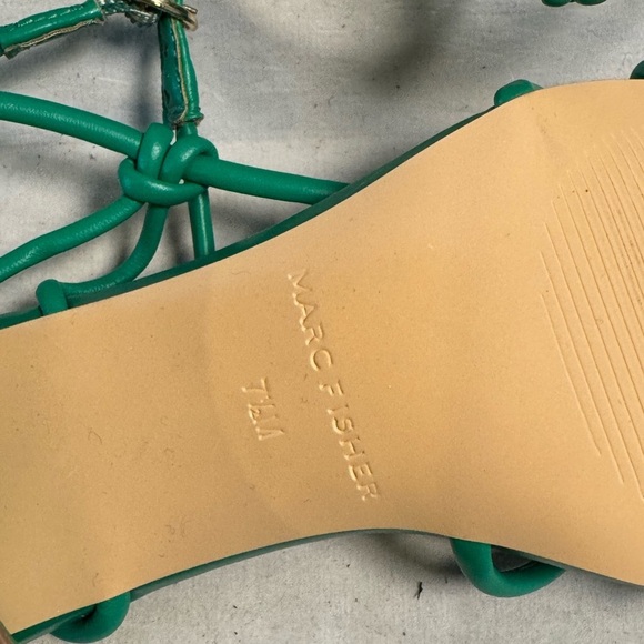 Marc Fisher Green Women's Sandals, Size 7.5, NWOT - Picture 8 of 9